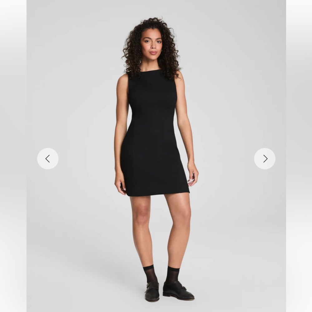NEW SPANX Ponte Square Neck Mini Dress NWT size M